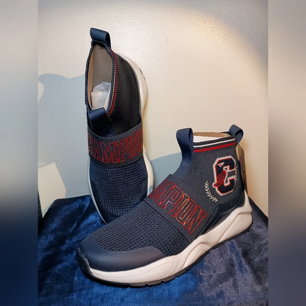 Champion Rally Pro Collegiate Hi Slip-On Sneakers Men’s Size 10.5